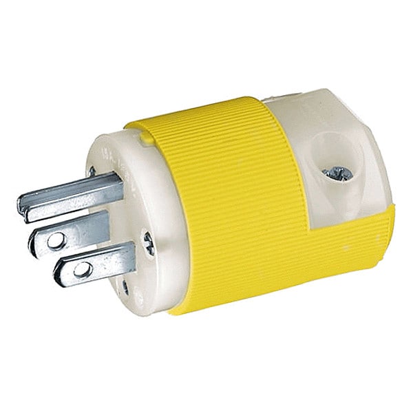 Enchufe recto industrial de 3 hilos Hubbell 125VAC 15A - HBL52CM66C