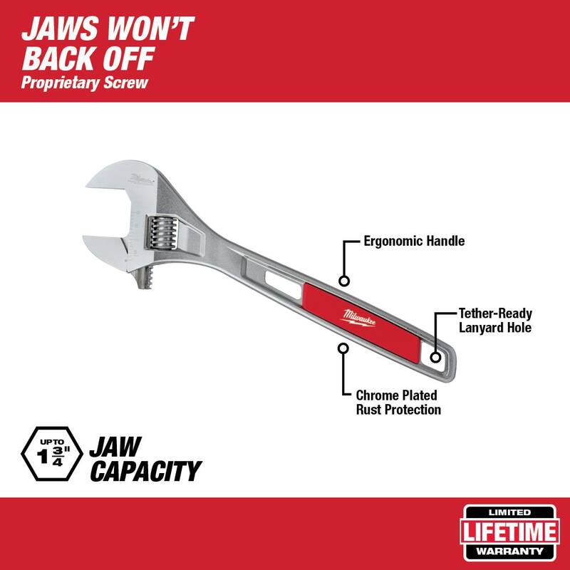 Llave ajustable de 15 pulgadas Milwaukee - 48-22-7415
