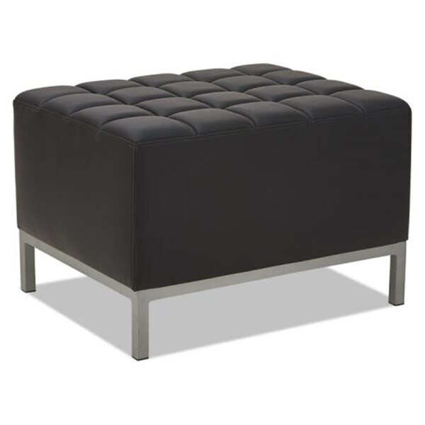 Alera Technologies Alera ALE 26.37 x 21.5 x 17.5 in. QUB Series Ottoman - Black - QB8216