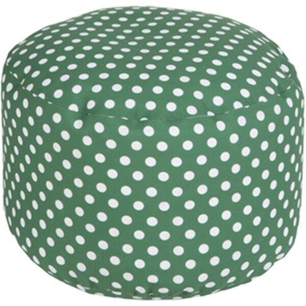 Templeton Rug  Round Emerald Pouf 20 x 13 in. - TE1430232