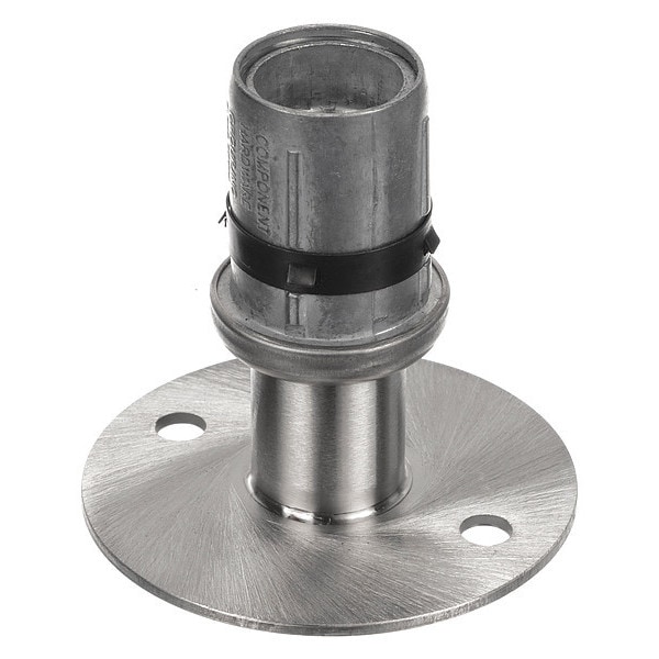 Component Hardware S/S Clad Zinc Die Cast Adj Flanged Foot - A10-0654-C