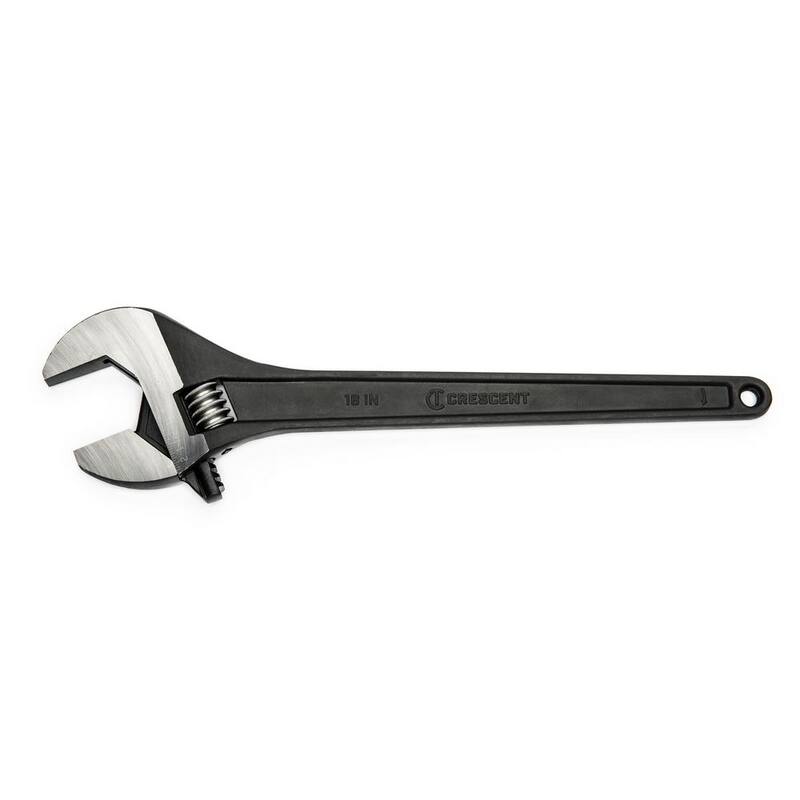 Llave ajustable Crescent de 18 pulgadas con recubrimiento de óxido negro - AT218BK