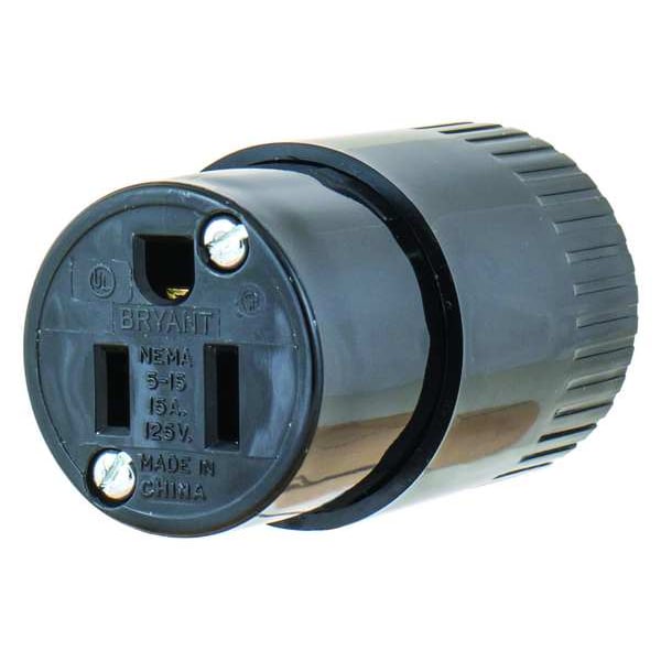Conector de cuchilla Zoro Select, Negro, 15A, Industrial - 5269B