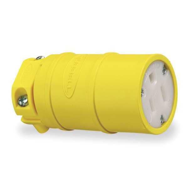 Conector de hoja recta Hubbell, 5-15R, 15A, 125V - HBL1547