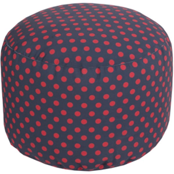 Templeton Rug  Round Navy Pouf 20 x 13 in. - TE1430235