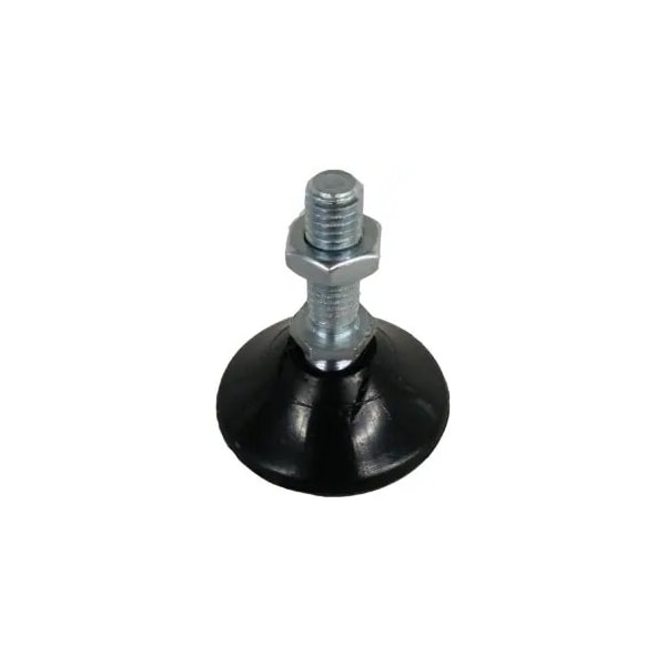 Eztube Premium Nylon Leveling Foot, M8 x 1.25 Thread with Jam Nut, without Insert - 100-330