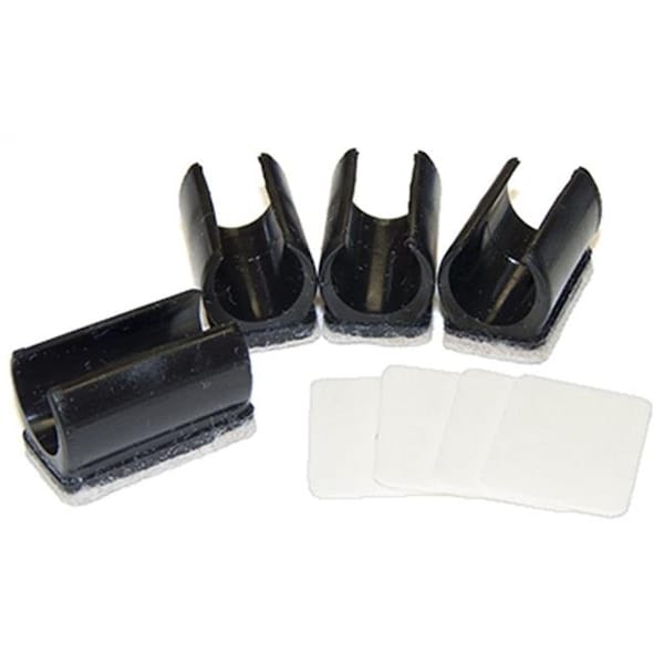Richelieu Richelieu America 235957 5.62 in. TruGuard Heavy Duty Snap On Felt Glides with Adhesive; Tan - Pack of 4 - 235957