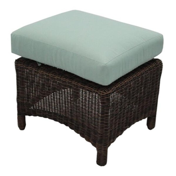 Patio Master Patio Master 230245 Four Seasons Courtyard Bermuda Ottoman - 230245