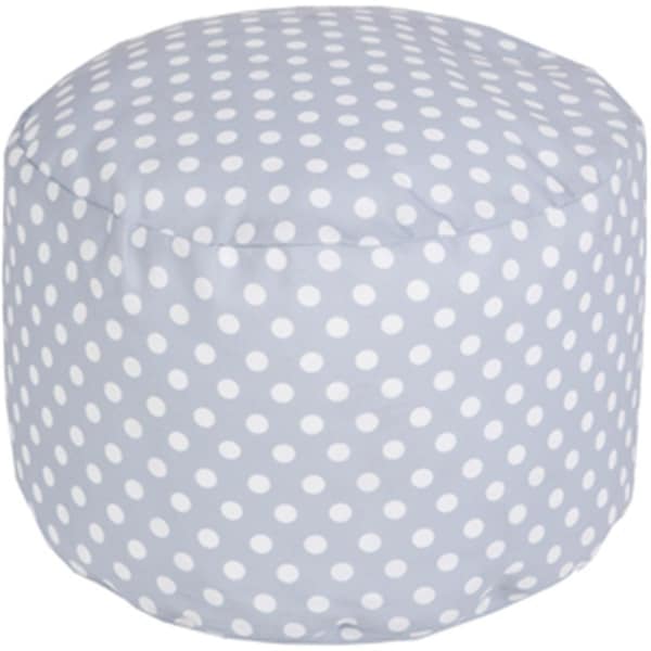 Templeton Rug  Round Ash Gray Pouf 20 x 13 in. - TE1430237