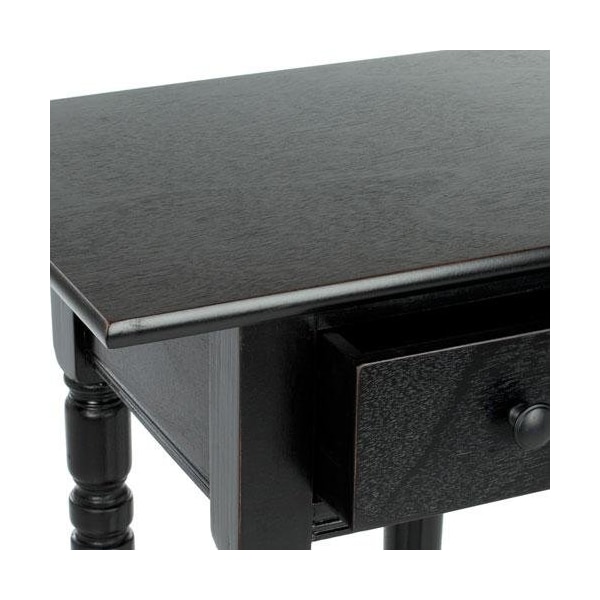 Safavieh Sabrina End Table - Distressed Black - AMH5704B