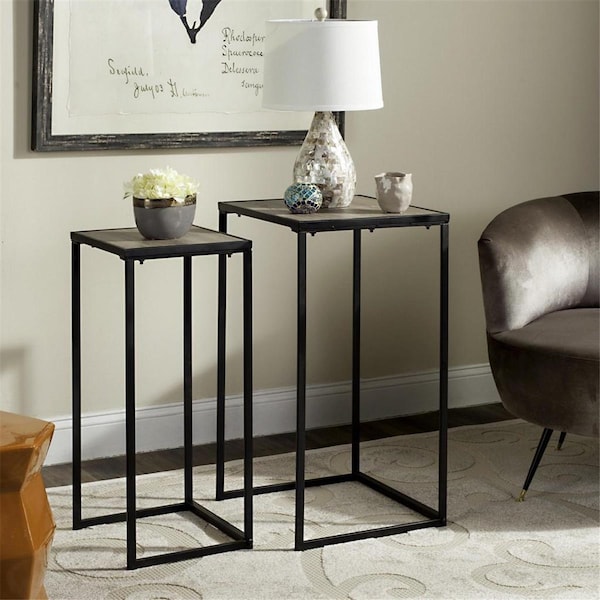 Safavieh Callia Retro Mid Century Wood Stacking End Table, Light Brown - FOX4268A