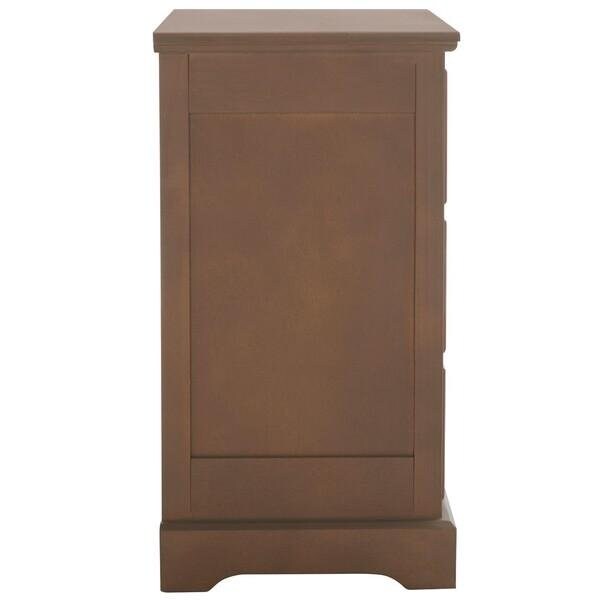 Safavieh Griffin 3 Drawer Side Table- Washed Natural Pine - 26.75 x 13.75 x 17.75 in. - AMH5717B