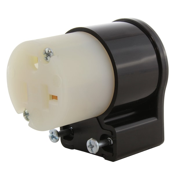 Conector hembra para uso doméstico de NEMA 5-20 20A 125V con todos los ángulos, con aprobación UL y C-UL - ASE520R