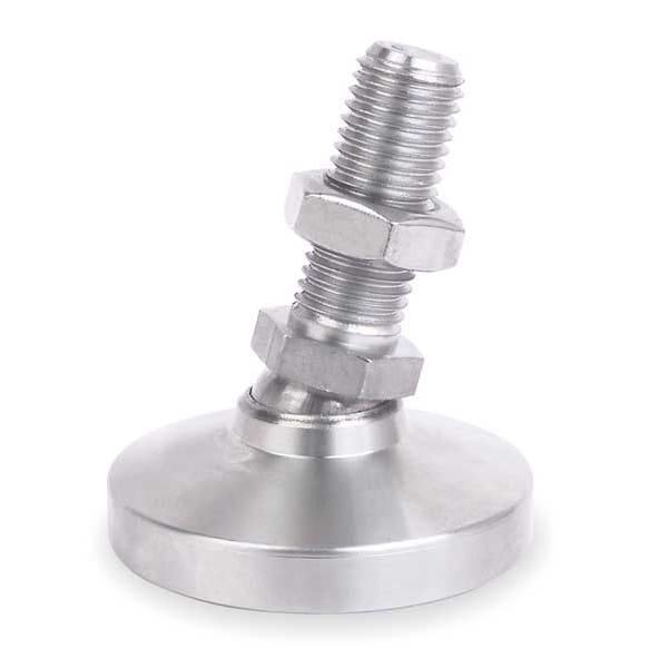 S & W Manufacturing Level Mount, Swivel Stud, M10, 1-1/4in Base - MS-SW1-316