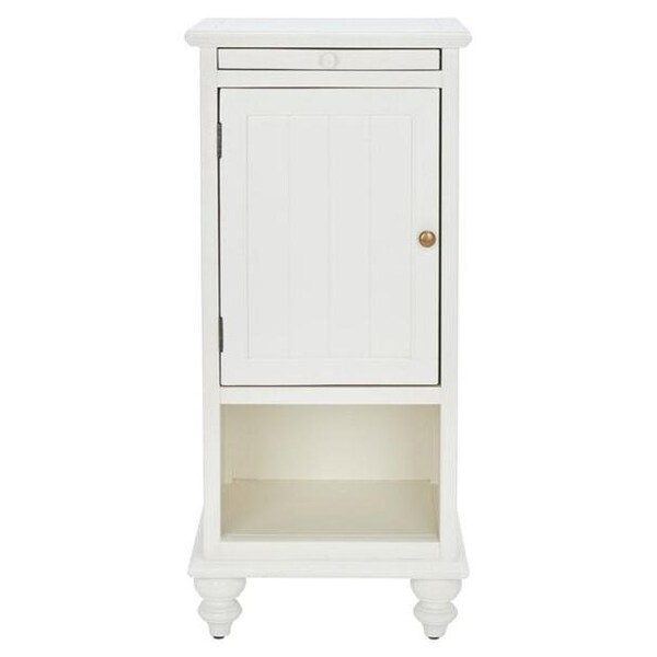 Safavieh Jezabel End Table- White - 36 x 14.2 x 16.1 in. - AMH6633C
