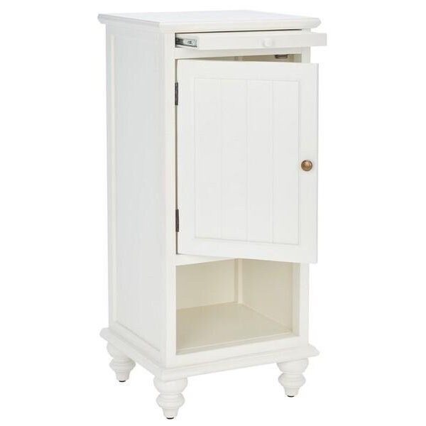 Safavieh Jezabel End Table- White - 36 x 14.2 x 16.1 in. - AMH6633C