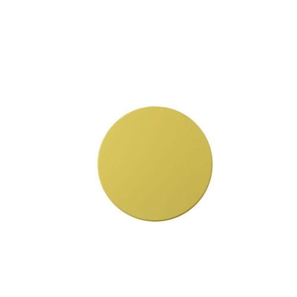 Homeroots 22 x 17 x 17 in. Acton Side Table Yellow - 286297
