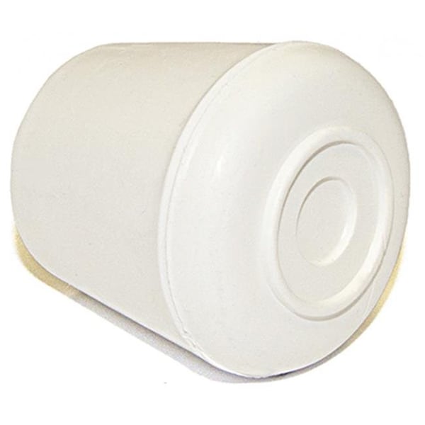 Richelieu Richelieu America 235874 1 in. TruGuard Rubber Leg Tip; Off White - Pack of 4 - 235874