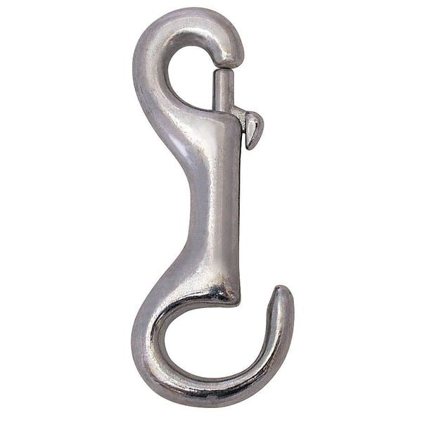Lucky Line Slide Bolt Spring Snap, L 3 3/8 In - 4GGJ6