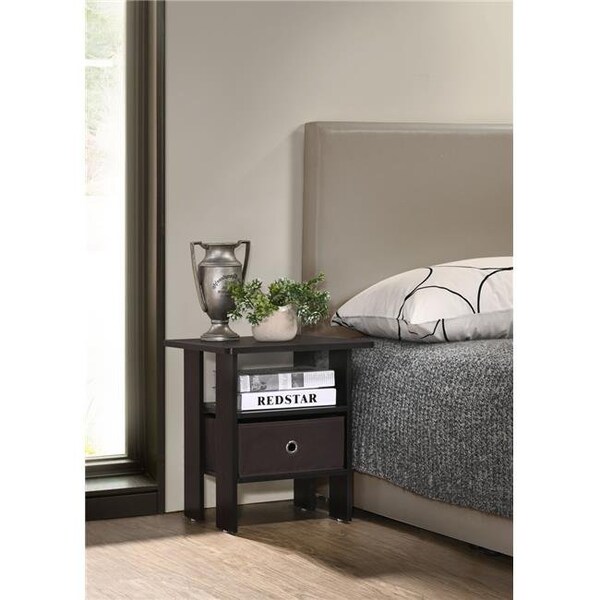 Progressive Furniture Progressive Furniture I200-41 Cessna Brown End Table; Brown - I200-41