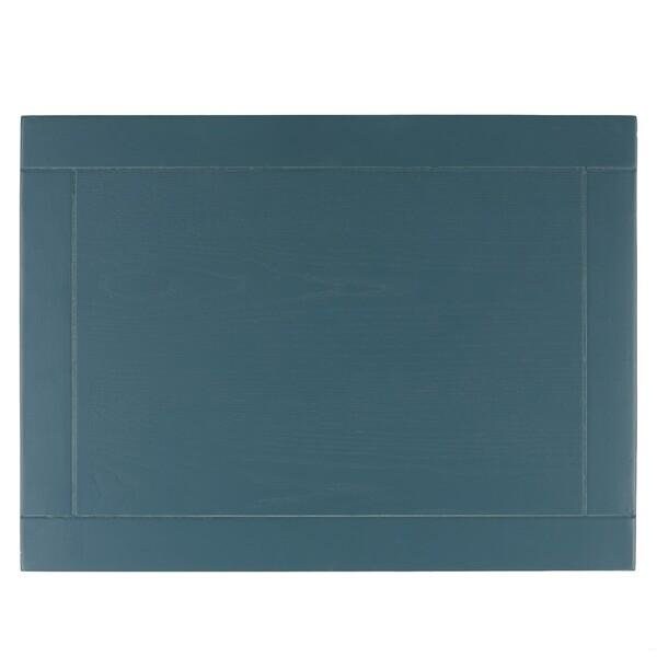 Safavieh Candence Cross Back End Table- Slate Teal - 21.5 x 13.4 x 18.1 in. - AMH6523F