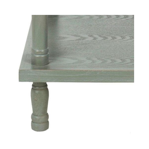Safavieh Esmeralda Side Table- French Grey - 32.25 x 18.25 x 18.25 in. - AMH6602B