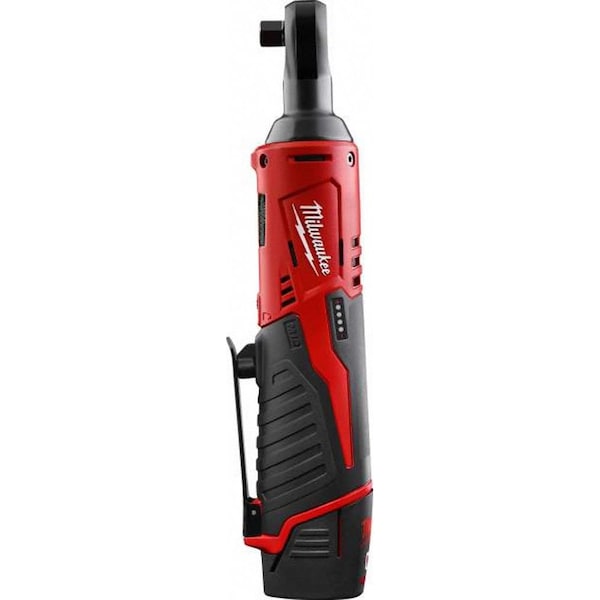 Milwaukee Tool M12 Cordless 3/8 in Lithium-Ion Ratchet Kit - 2457-21