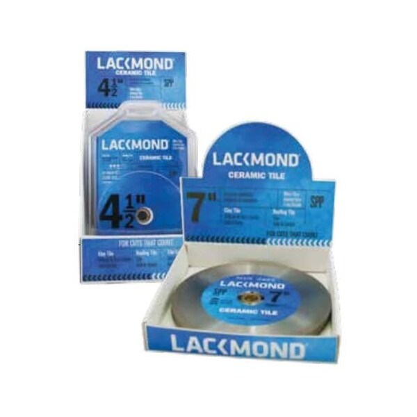 Lackmond Diamond Blade Display, Continuous Rim, 412 Diameter Blade, 78, 20 mm, 58 ArborShank, 006 - CD184.5SPPTL