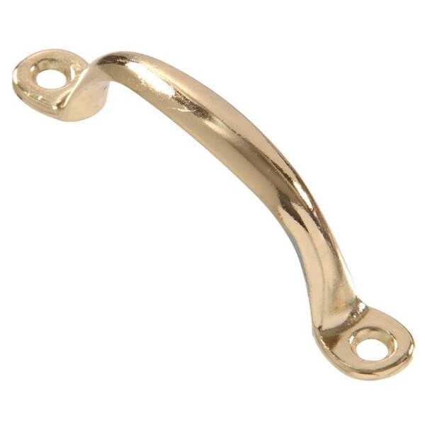 Ornatus Outdoors Carded - Utility Door Pull; Brass Plated - 3.75 in. - OR1633480