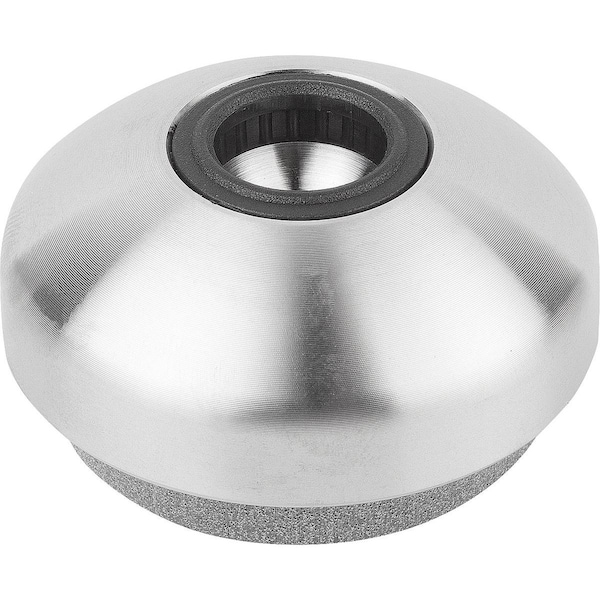 Kipp Plate For Swivel Feet Stainless Steel, With Vibration Absorption, D=60 - K0419.20602