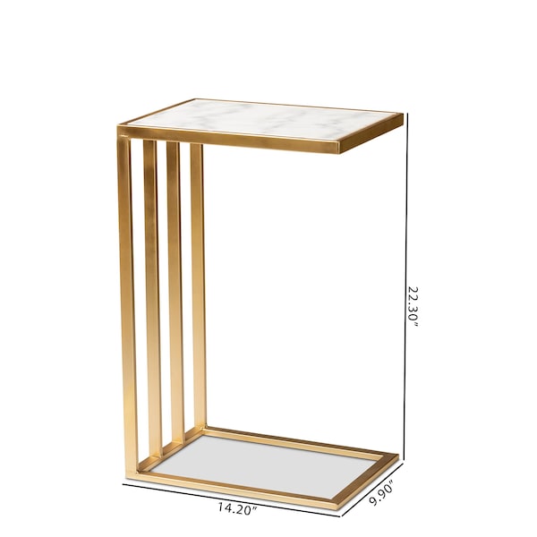 Baxton Studio 14.2 W X 9.9 L X 22.3 H - 195-12103-ZORO