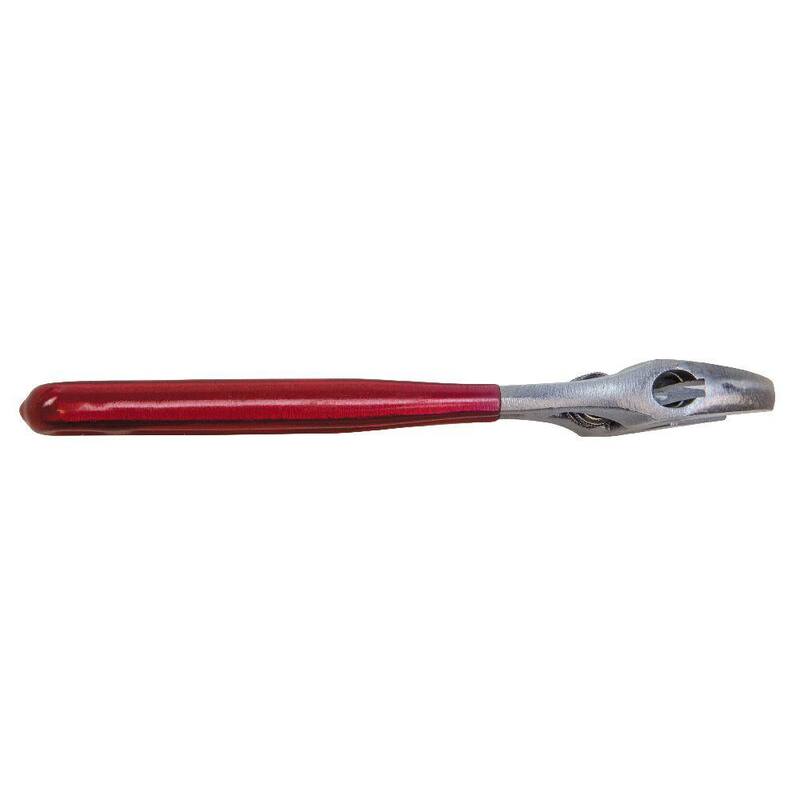 Llave ajustable de capacidad estándar de 1/2 pulg. con mango recubierto de plástico - D506-4 de Klein Tools