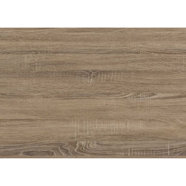 Monarch Specialties End Table, 15.75 W, 24 H, Particle Board, Metal, Dark Taupe - I 3766