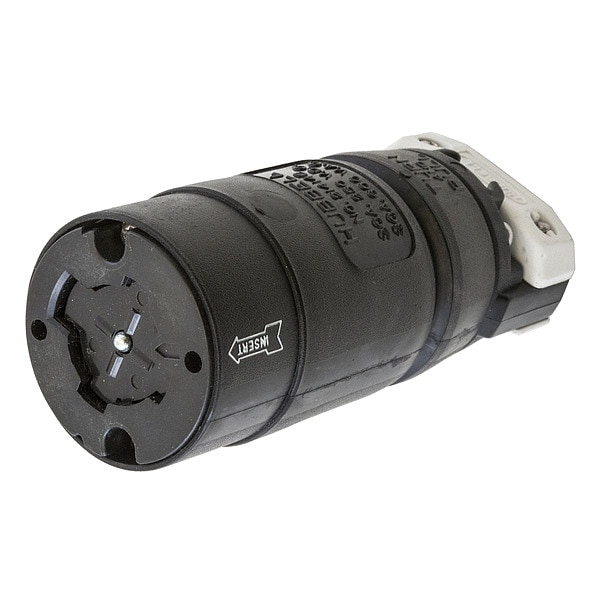 Conector de bloqueo de 30/20A Hubbell 3P 4W 600VAC/250VDC - HBL21414B