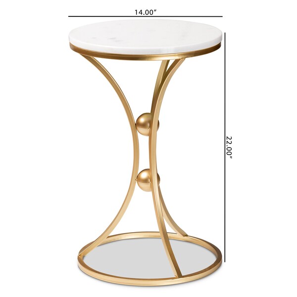 Baxton Studio 14 W X 14 L X 22 H - 195-12104-ZORO