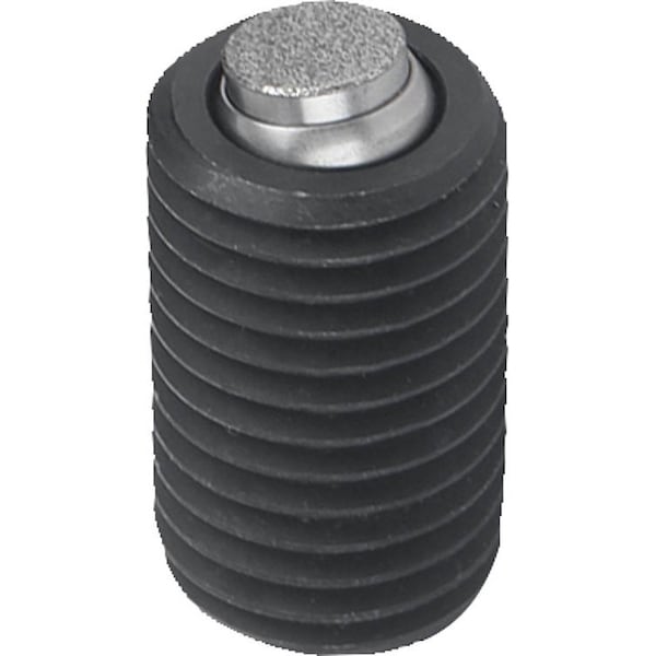 Kipp Self-Aligning Pads With O-Ring, Form:O Carbon Steel, Interchangable Insert, Comp:Diamond - K0291.524X040