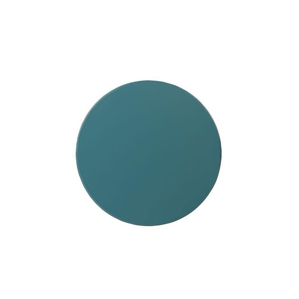Homeroots 22 x 17 x 17 in. Acton Side Table Teal - 286295