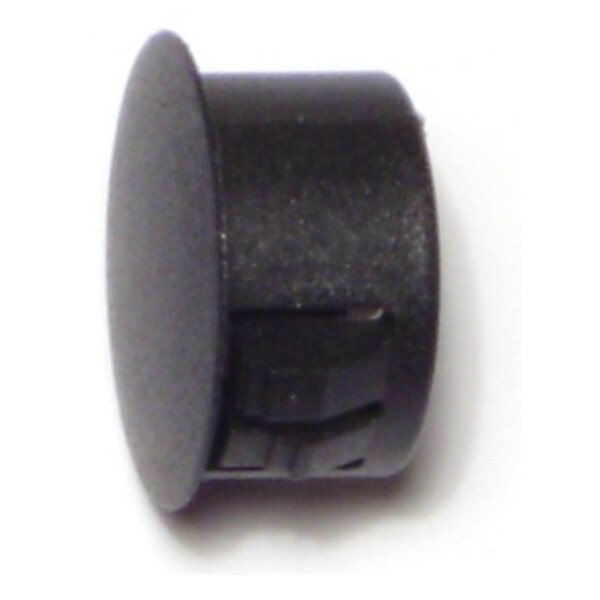 Midwest Fastener 5/8" Black Nylon Plastic Flush Head Hole Plugs 10PK - 69468