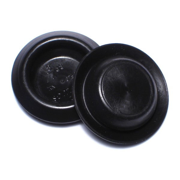 Midwest Fastener 7/8" Black Plastic Round Head Sheet Metal Plugs 6PK - 75924