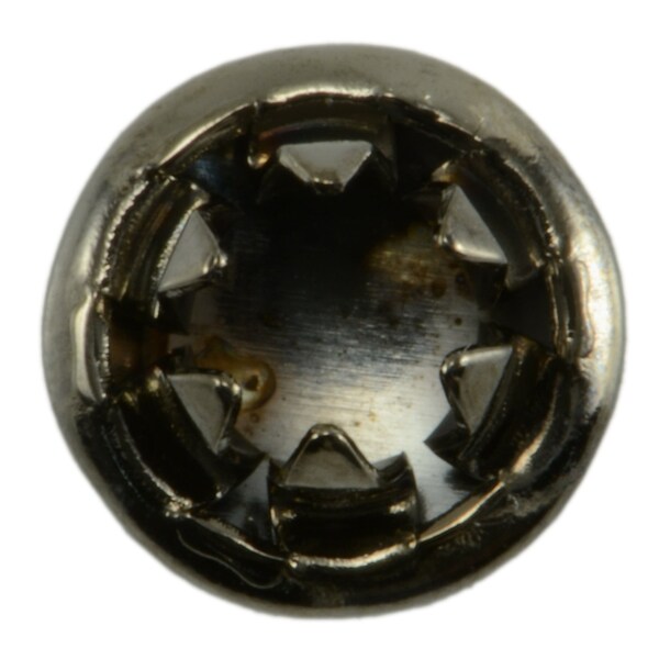 Midwest Fastener 1/4" Black Chrome Plated Steel Hole Plugs 15PK - 33481