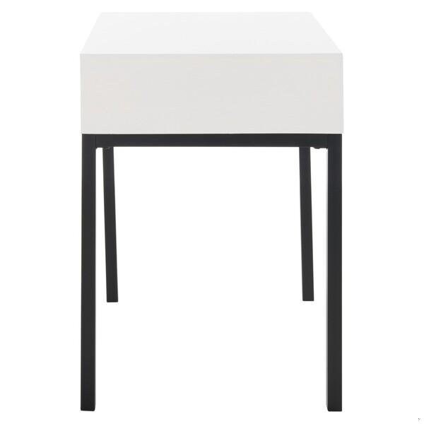 Safavieh Adena End Table, White - 27.8 x 18.1 x 24 in. - AMH6612C