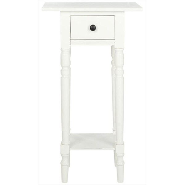 Safavieh Sabrina End Table - Distressed Cream - AMH5704C