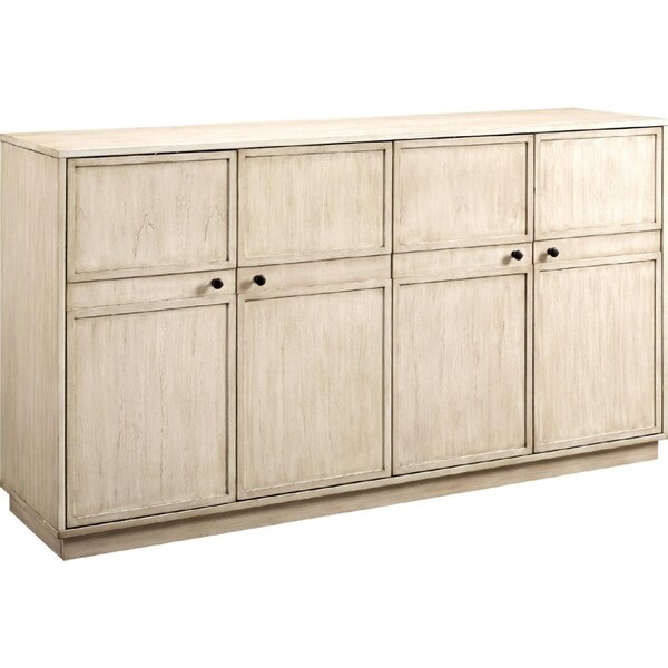 Walker Edison Furniture Walker Edison  62 in. Noah Framed 4 Door Sideboard - Birch - BU62NOA4DBH