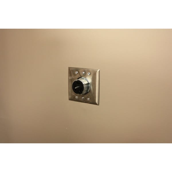 Receptáculo Twist-Lock de 50A de Hubbell, 3P 4W 250VAC BK - CS8369