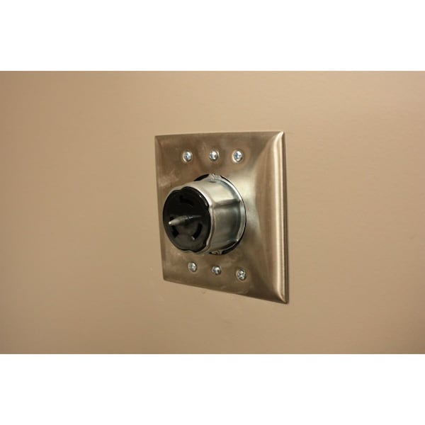 Receptáculo Twist-Lock de 50A de Hubbell, 3P 4W 250VAC BK - CS8369