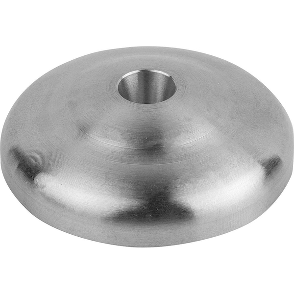 Kipp Plate Eco, Form:A Stainless Steel, D=50 - K0428.10502