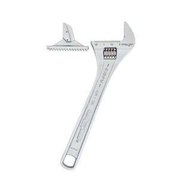 Llave ajustable reversible de mandíbula cromada de 12 pulgadas - 812PW