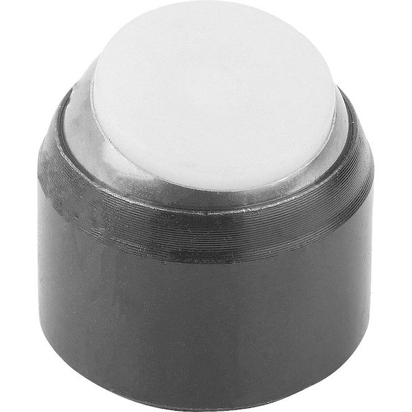 Kipp Self-Aligning Pads M05 D1=28, Form:H Carbon Steel, Comp:Ball-Bearing Steel - K0282.505