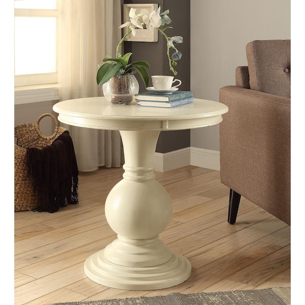 Gfancy Fixtures 24 x 18 x 16 in. Babs End Table Red - GF3093235
