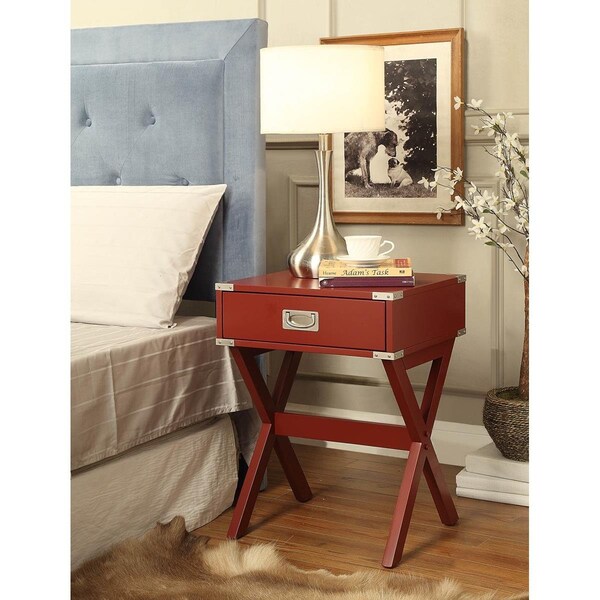 Gfancy Fixtures Babs End Table Black - 24 x 18 x 16 in. - GF3655209